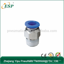 pneumatic fittings male straight PC-c compact fitting fitings with plastic sleeve